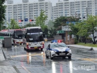 대전경찰청, 잼버리 대원 이동 노선 에스코트