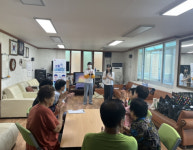 아산시, 음봉면...올바른 손 씻기를 위한 손을 비비삼 교육 진행