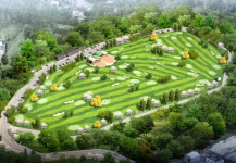 천안시, 백석동 파크골프장 조성 착공…내년 9월 개장 목표