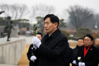 정용선 국민의힘 당진시 국회의원 예비후보, 2024년 갑진년 새해맞이 현충탑 참배