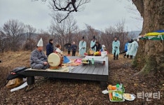 홍성군 광천읍 옹암마을, 영산당 당제 개최