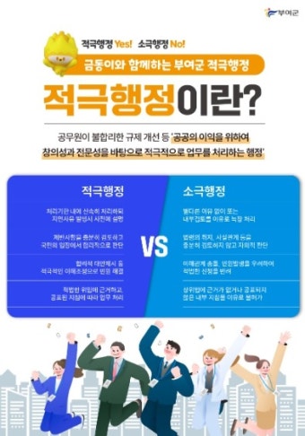 부여군, 공무원 권익 보호 '적극행정 면책보호관'도입