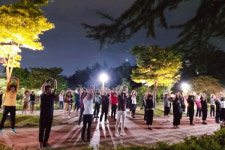 천안시 보건소, 우리동네 달빛건강운동 운영