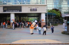 서산예천초등학교, 서산예천초학부모와 아침 등굣길 맞이 행사 진행