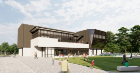 부여군 규암면 농촌중심지활성화사업, 행복나눔센터 착공