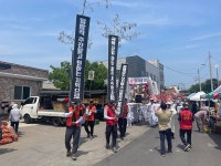 무안군 일로읍 주민들, 상여.상여복 등장...광주 민․군 공항 이전 반대 집회 