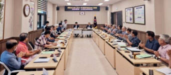 김민수 충남도의회 복지환경위원장, 대한노인회 부여군지회와 간담회 개최