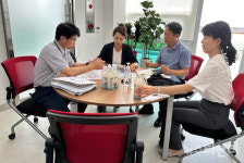 김순덕 익산시의원, 산업건설위원회 관련 현장 점검