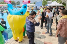 [포토] 아산시, 아트밸리아산 제2회 장애인 한바탕 물놀이 축제 성황리 개최