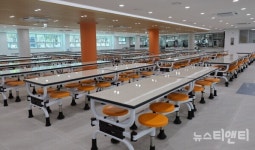 아산교육지원청, 9월 개교 신창중학교 급식실 최종 점검