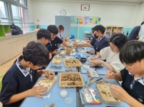 대산중학교, 사제동행 목공예 제작 체험