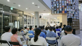 논산열린도서관, 회색인간 북콘서트 성료