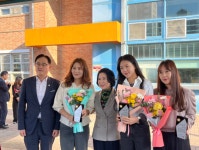 김행금 천안시의회 의장, 천안서당초등학교 추수 축제 참석