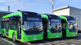 계룡시, 친환경 전기 저상버스 9대 추가 도입