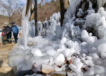 대전 동구, 상소동 산림욕장 얼음동산 운영 시작