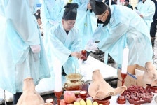 [포토]  태평1동, 300년 마을 수호목 느티나무 목신제 개최