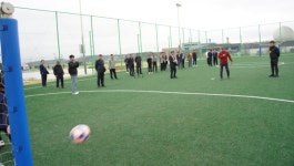 [포토] 서산시, 서산스포츠테마파크 우드볼장·풋살장 개장식 개최