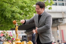 [포토] 오세현 아산시장, 온빛 연등 축제 참석