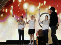 서산서 '화합의 장'…충남장애인체전, 화려한 개막