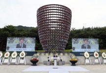 [포토] 충남도, 제70회 현충일 추념식 개최