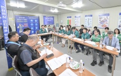 공주시의회, 월송지구 경남 아너스빌 건설현장 방문