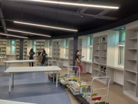 서산교육지원청 학교지원센터, 성연중학교 도서실 정리지원 실시