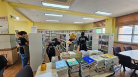 서산교육지원청 학교지원센터, 음암중학교 특별실 정리 지원 실시