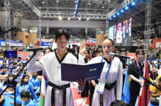 계룡국제오픈태권도대회 성료…31개국 2,650명 열전