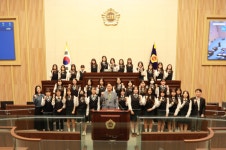 [포토] 충북도의회, 충주예성여중 대상 제123회 청소년 의회교실 운영
