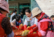 옥천군, 겨울 대비 김장 나눔 분위기 확산