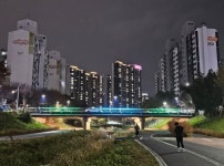 천안 신부제3교·방죽교 야간경관조명 설치