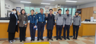 이응우 계룡시장, 연말 맞아 현장근로자 따뜻한 응원