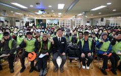 대전 문화2동, 노인일자리 사업 시동…어르신 140명 안전교육