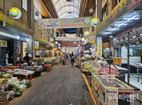 익산시, 시장서 농·축산물 구입 온누리상품권 환급행사 진행