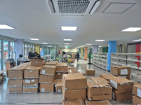서산교육지원청 학교지원센터, 음암중학교 도서실 정리지원 실시