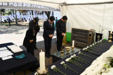 대덕구의회, 문평동 화재 희생자 합동분향소 조문