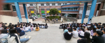 서산 학돌초등학교, 찾아가는 공간 음악회 운영