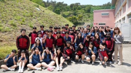서산 서일중학교, 탄소중립 학교 만들기, 겹벚꽃 나무 및 영산홍 심기 체험 행사 진행