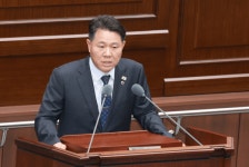 안치영 충북도의원, 백곡초등학교 앞 채석단지 개발 중단 촉구