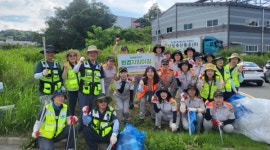 세종시 연동면 자율방범대·의용소방대, 우리마을가꾸기 환경정화 활동 실시