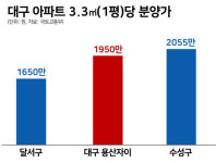 달서구에 평당 2000만원 분양?…"그 돈이면 수성구 가죠"