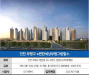 [e편한세상 부평그랑힐스]주변 시세 뛰넘는 분양가에…역세권이라더니 역은 어디에