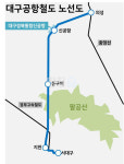 대구공항철도 광역철도로…대구·경북은 국철로 해야