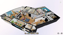 이 벽지 맘에 드네 3D로 우리집에 바로 적용할 수 있다고?