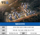 [평촌트리지아] 신축·대단지·학군·명품 학원가까지 나무랄 데 없지만…