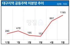 공급 폭탄에 여기저기 곡소리…대구 뒤덮은 미분양 공포