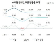 폭염에도 지치지 않는 중저가 아파트값…폭등세 지속