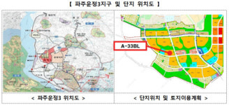 18일부터 파주운정·양주회천 사전청약 1000가구 모집