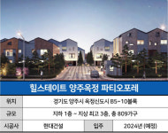 희귀한 단독주택 800가구 분양…이 돈이면 노원 구축 사지ㅣ힐스테이트 양주옥정 파티오포레