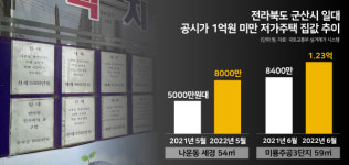 투자자 싹 몰려왔다니까요…갑자기 타오르는 군산 집값